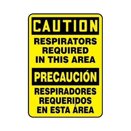 BILINGUAL Safety Sign  SPANISH SBMPPE442XL